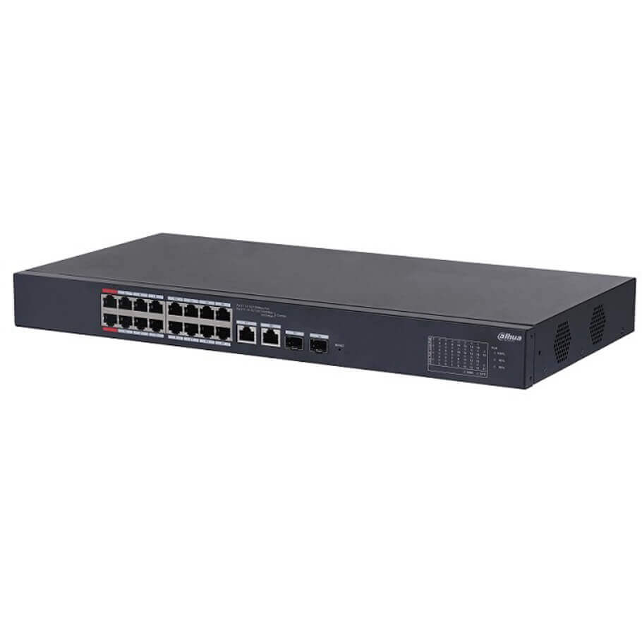 16-Port PoE Managed Switch DAHUA DH-CS4218-16ET-190